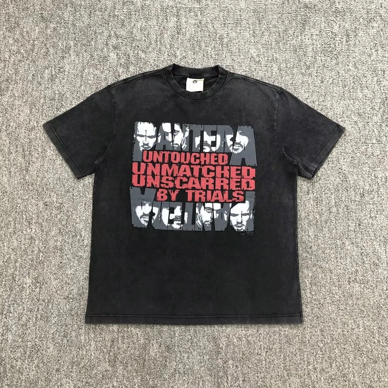 Fashion Graphic Print Vintage Band Rock T-shirt Baggy Loose Summer Streetwear Unisex Tee UPS/FEDEX Air, 3-5Day Delivery