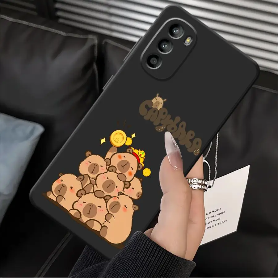 حافظة لهاتف Moto Edge 20 30 X30 Pro S30 Pro Caypabara Happy #5