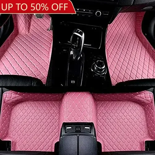 Custom 3D Car Floor Mats for Kia Sorento 7 Seat 2009-2012 Cerato 2007-2017 Forte Interior Accessories Artificial Leather