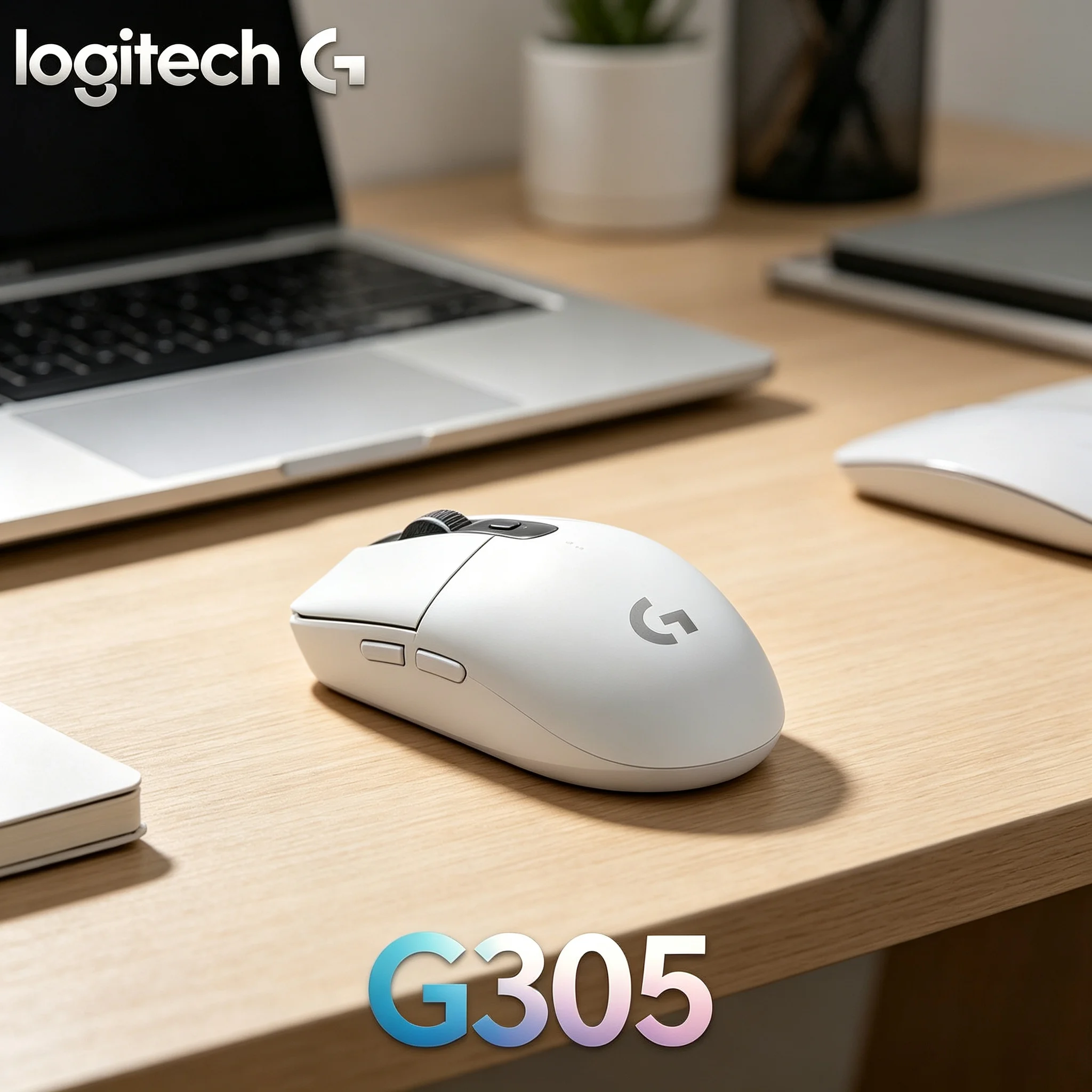 Logitech G305 LIGHTSPEED Gaming Wireless Mouse Up To 250 Hours Battery Life HERO Sensor 12000 DPI