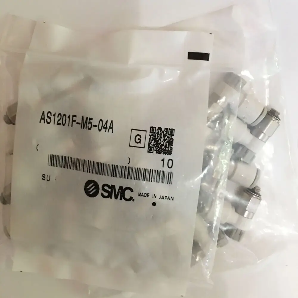 

1PC SMC AS1201F-M5-04A Pneumatic Check Valve Pneumatic Winkel-Verbindung ✦Kd