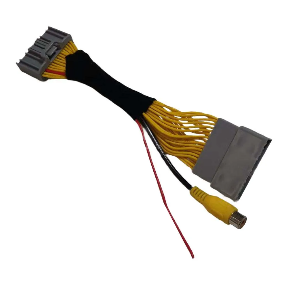 Rear View Camera Video Input Adapter Cable 32 Pin for Honda Civic 2011 2016 Suitable for Factory Radio Display Connection