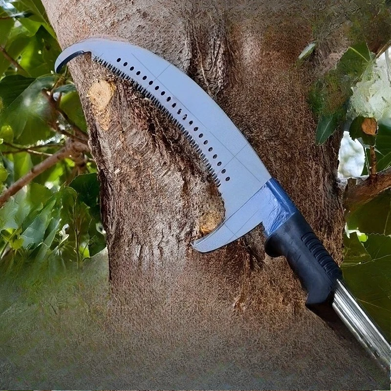 

Stainless steel light high branch saw garden tool high branch saw tree artifact