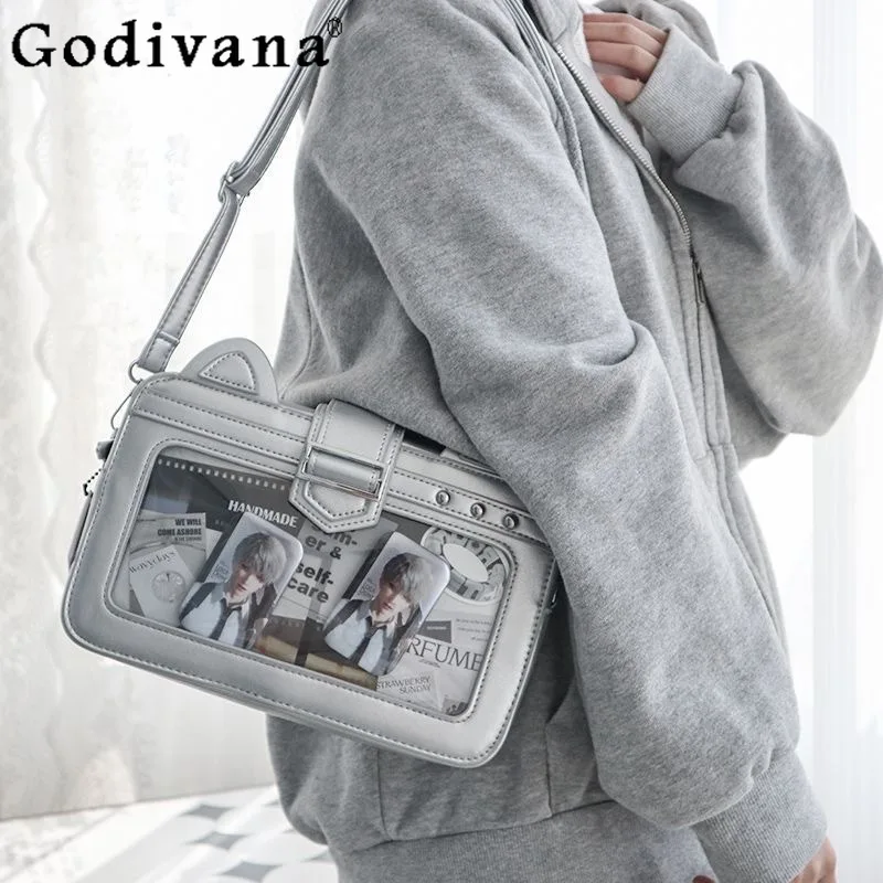 

Y2K Subculture Japanese Original Lolita Pain Bag Small Capacity Student Fan JK Comic Exhibition Casual Crossbody Bag for Women