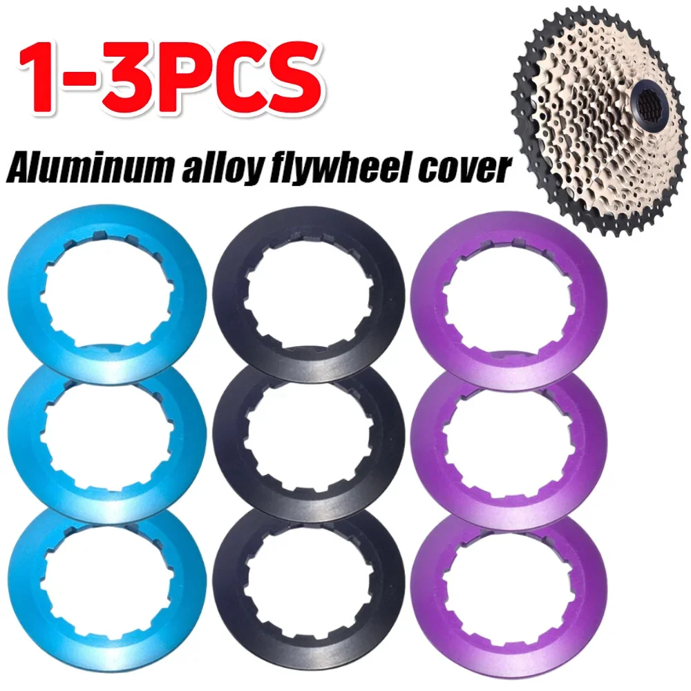 

MTB Road Bike Cassette Cover Cassette Lock Ring 11T 7075 Aluminum Bike Cassette Lockring Freewheel Ultralight Cap Bicycle Parts