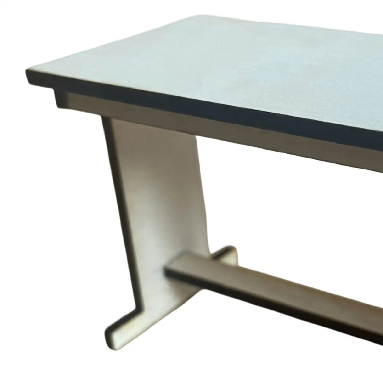 

1 12 Wooden Desk Table Model Mini Furniture for Dolls House European Style Display Decoration