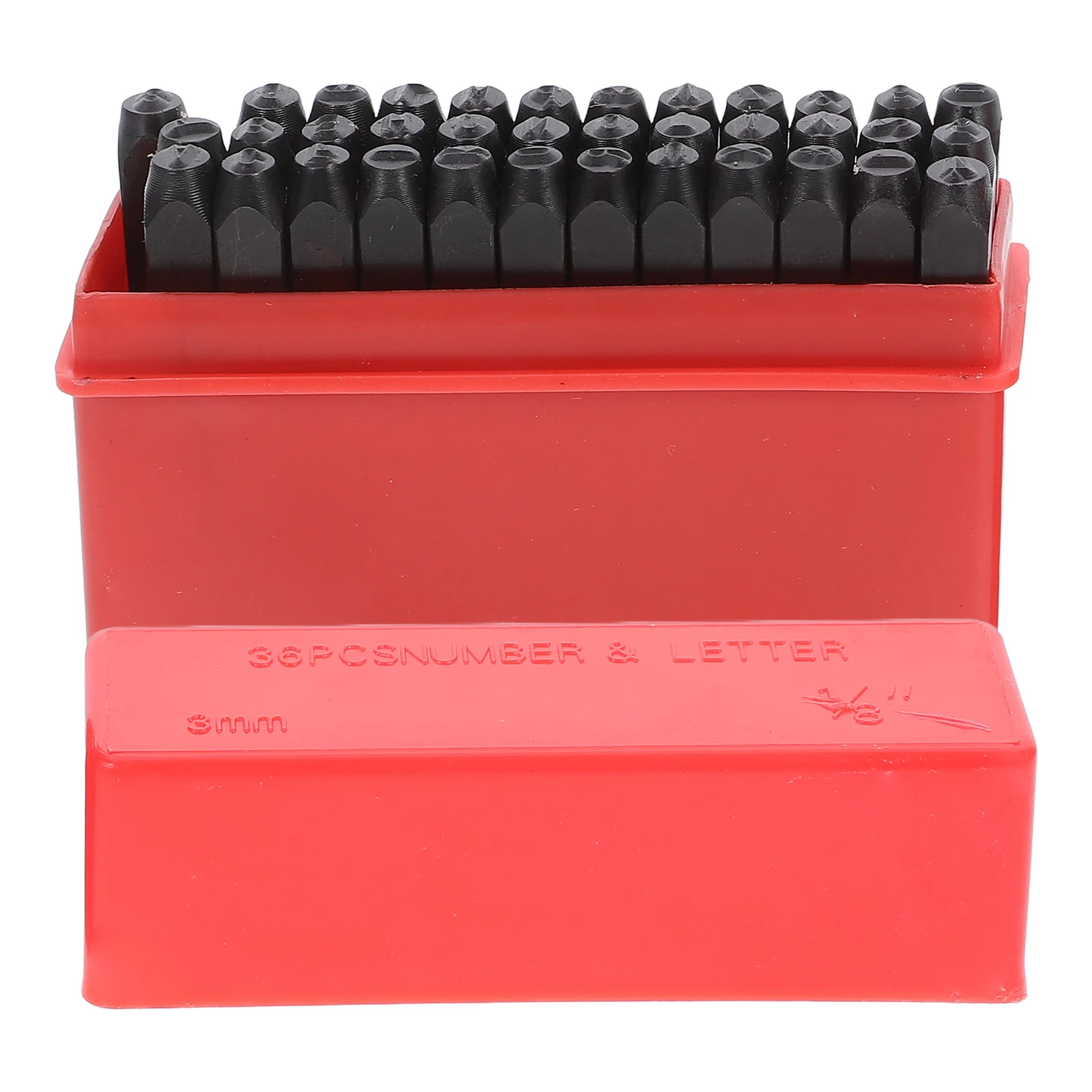 

36Pcs Metal Stamping Kit Carbon Steel Letter Number Stamp Artistic Punch Handmade Crafts Jewelry Pattern Stamping