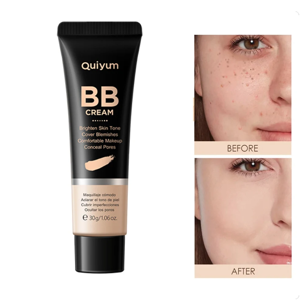 

BB Creme Cream Foundation Waterproof Beyazlatıcı Krem Fondöten Kapatıcı Creme Hydratante Visage Bases De Maquillaje En Crema