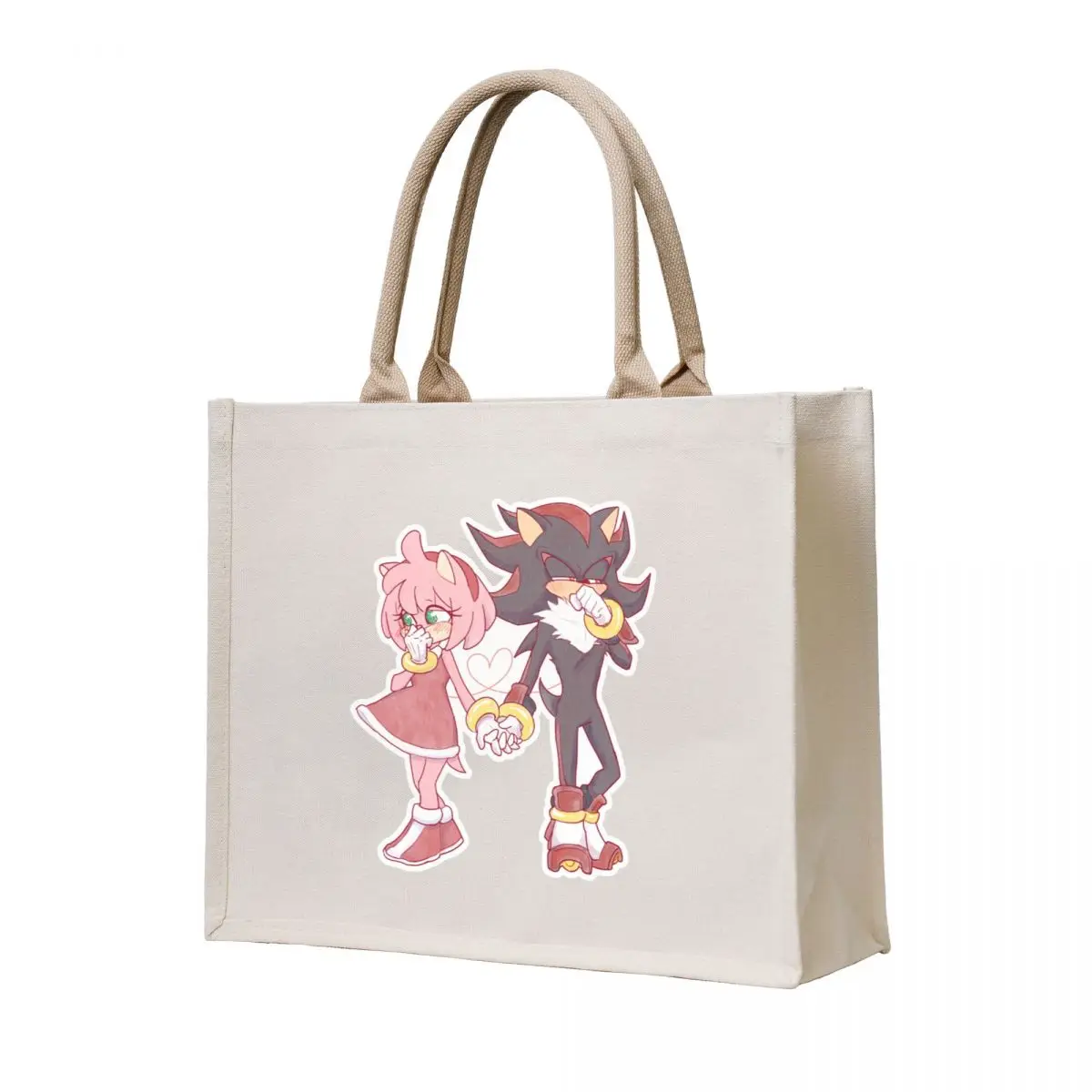 

what if [shadamy] Tote Bag reusable shopping bag tote bag screen bags woman 2025