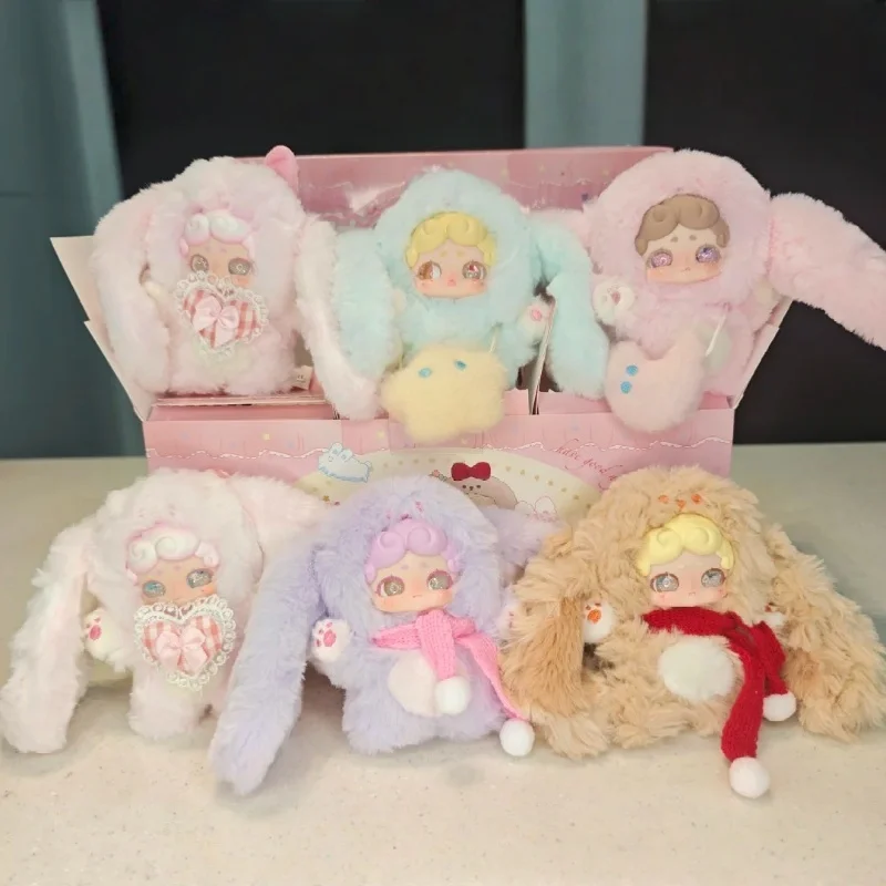 

Genuine Lucky DeerNai Goodnight Rabbit Series Blind Box Cute Vinyl Doll Figure Collectible Ornament Toy Pendant Birthday Gift