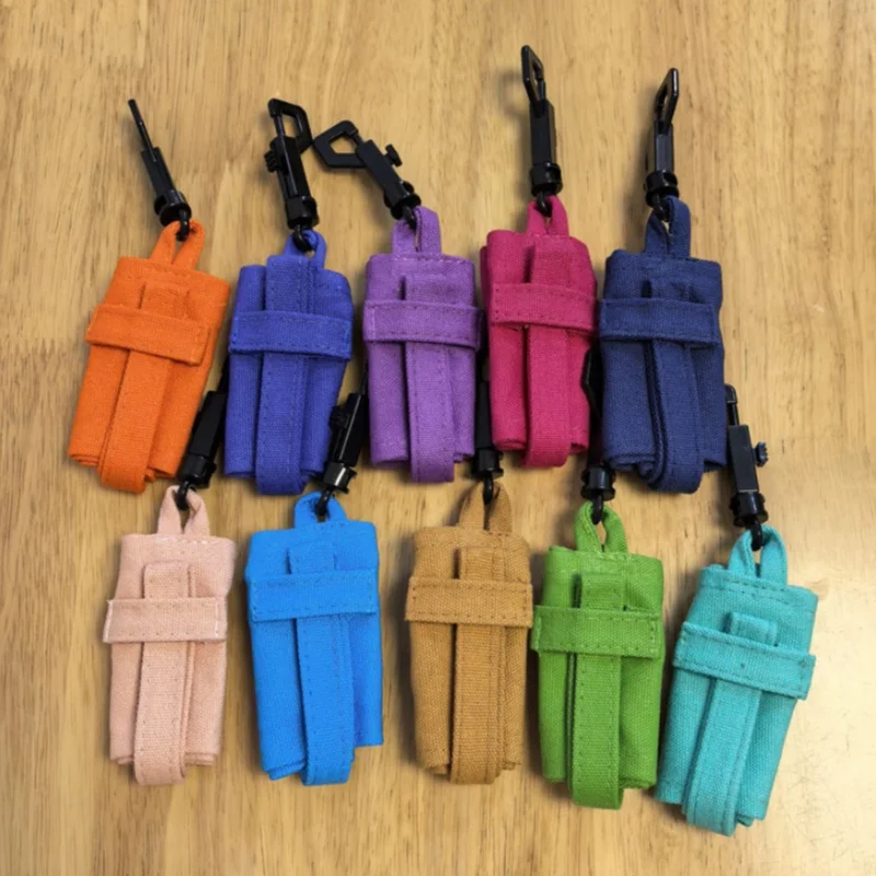 New Foldable Cup Sleeve Keychain Outdoor Portable Milk Tea Cup Holder Hook Reusable Insulated Sleeve for Iced Coffee Cups