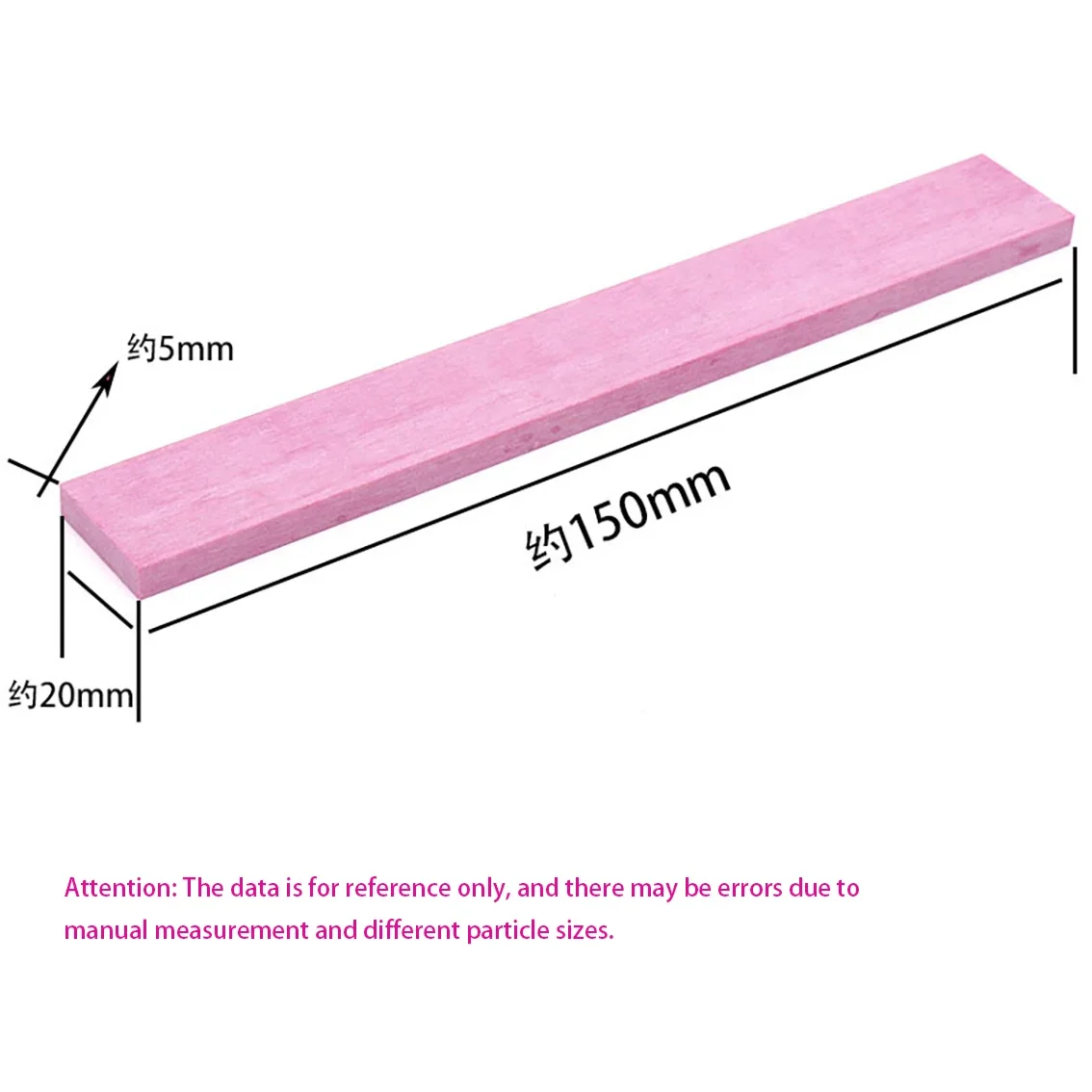 1PC 3000# 5000# 150x20x5mm Ruby Oilstone Whetstone Professional Grindstone Sharpener for Kitchen Knife Scissors Razor Blade Care