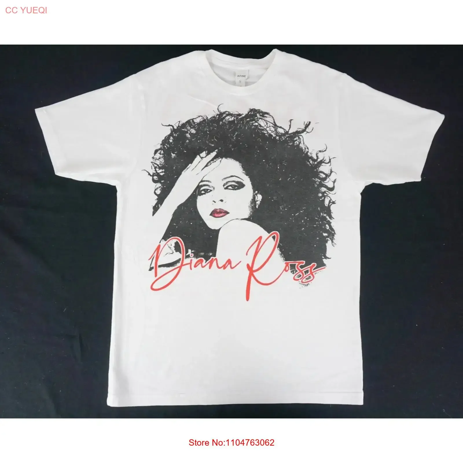 2024 Diana Ross U S Tour shirt tagged small singer music classic fashion vintage Washed Stylish Top For Everyday Wear Unisex