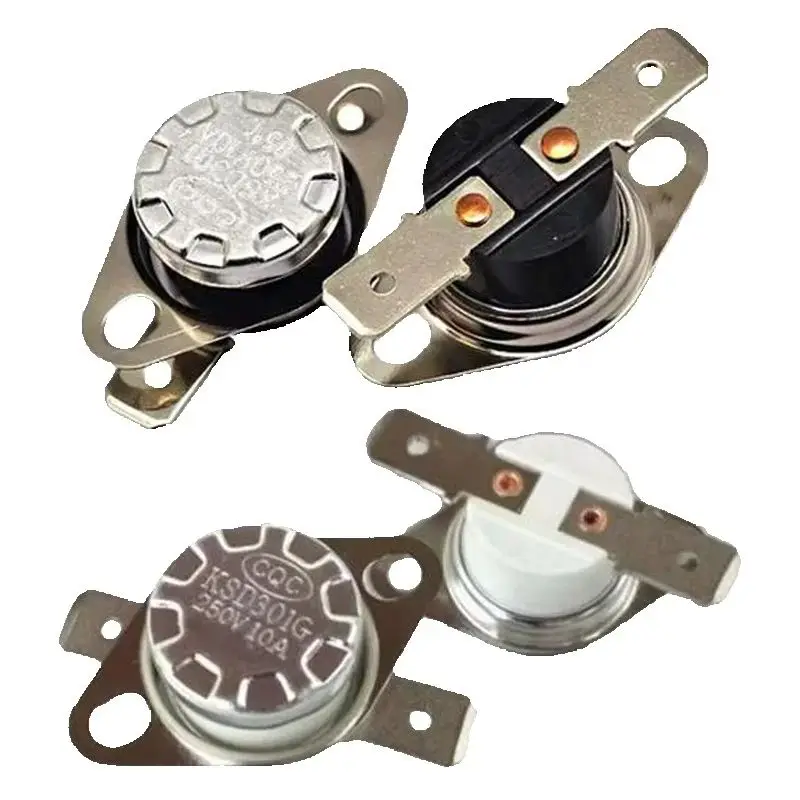 2 pièces KSD301 10A interrupteur de Thermostat de contrôle de température 130 ℃ 140 ℃ 150 ℃ 160 ℃ 170 ℃ 180 ℃ 190 ℃ 200 ℃ 210 ℃ 220 ℃ 230 ℃ 240 ℃ 250 ℃ 260 ℃ 270 ℃ 280 ℃ 290 ℃ 300 ℃