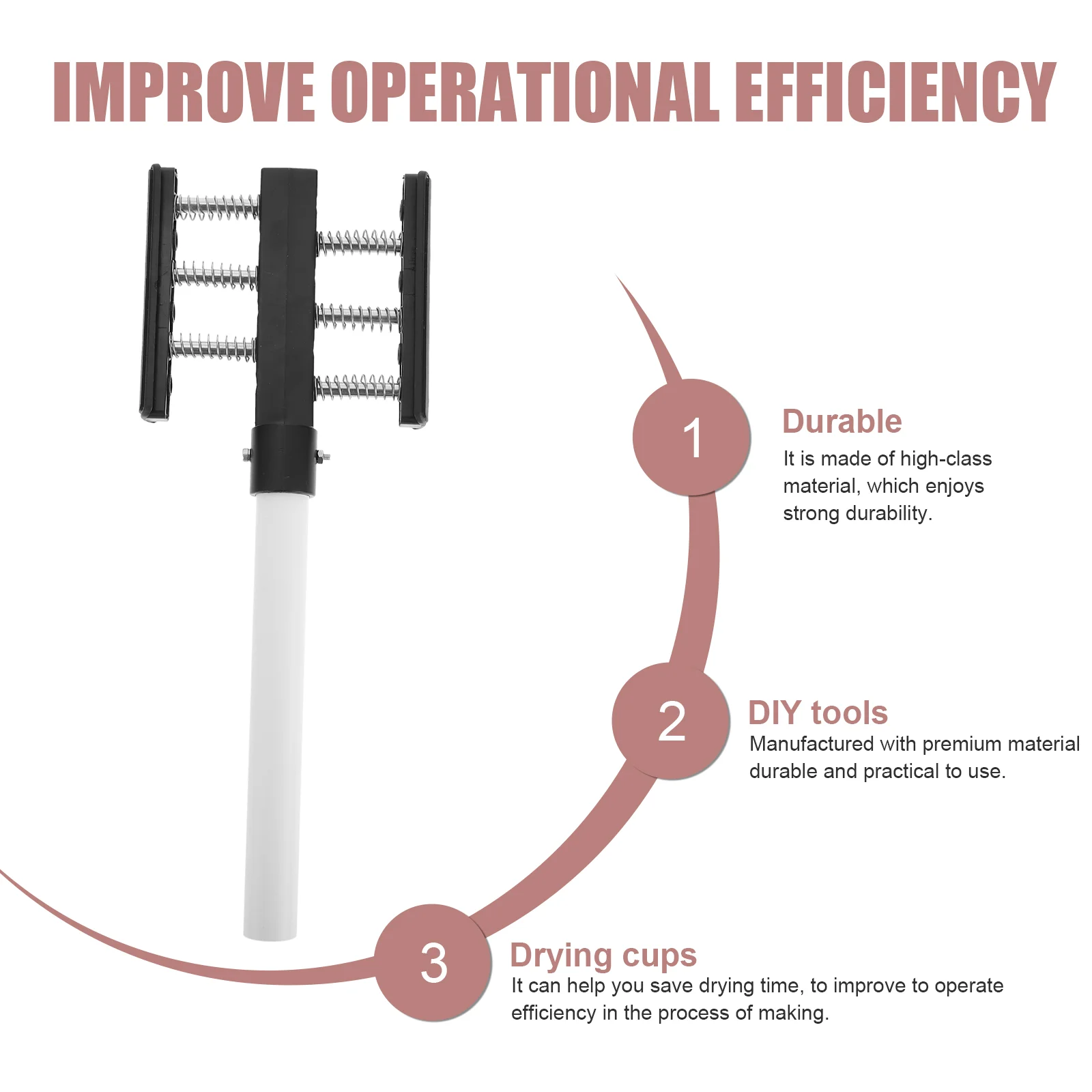 Tumbler Turner Drying Stand s Metal Rack for Cup Turner Machine Fixture Tumbler Tools Improve Efficiency