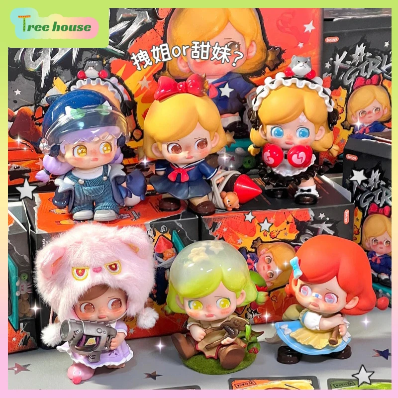 

Подлинная слепая коробка JOTOYS KOKOSA The Rage Lolita Series Mystery Box, настольные украшения, модные игрушки для девочек, милый подарок на день рождения