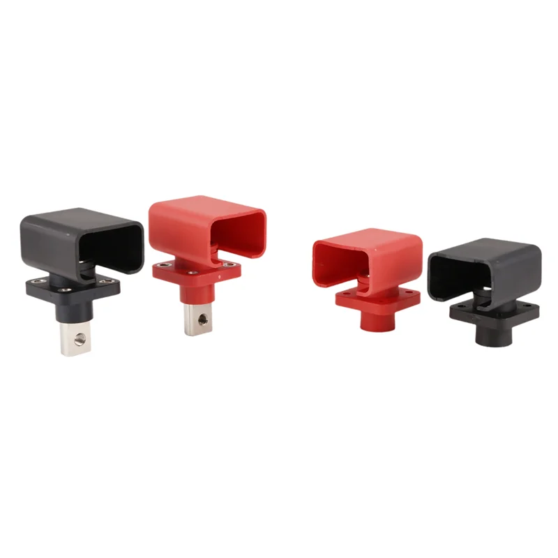 J1UL1N 200A Allcopper Lithium Battery Terminal Block High Current Energy Inverter Plug Wall Mounted Type Storage Connector 4PCS