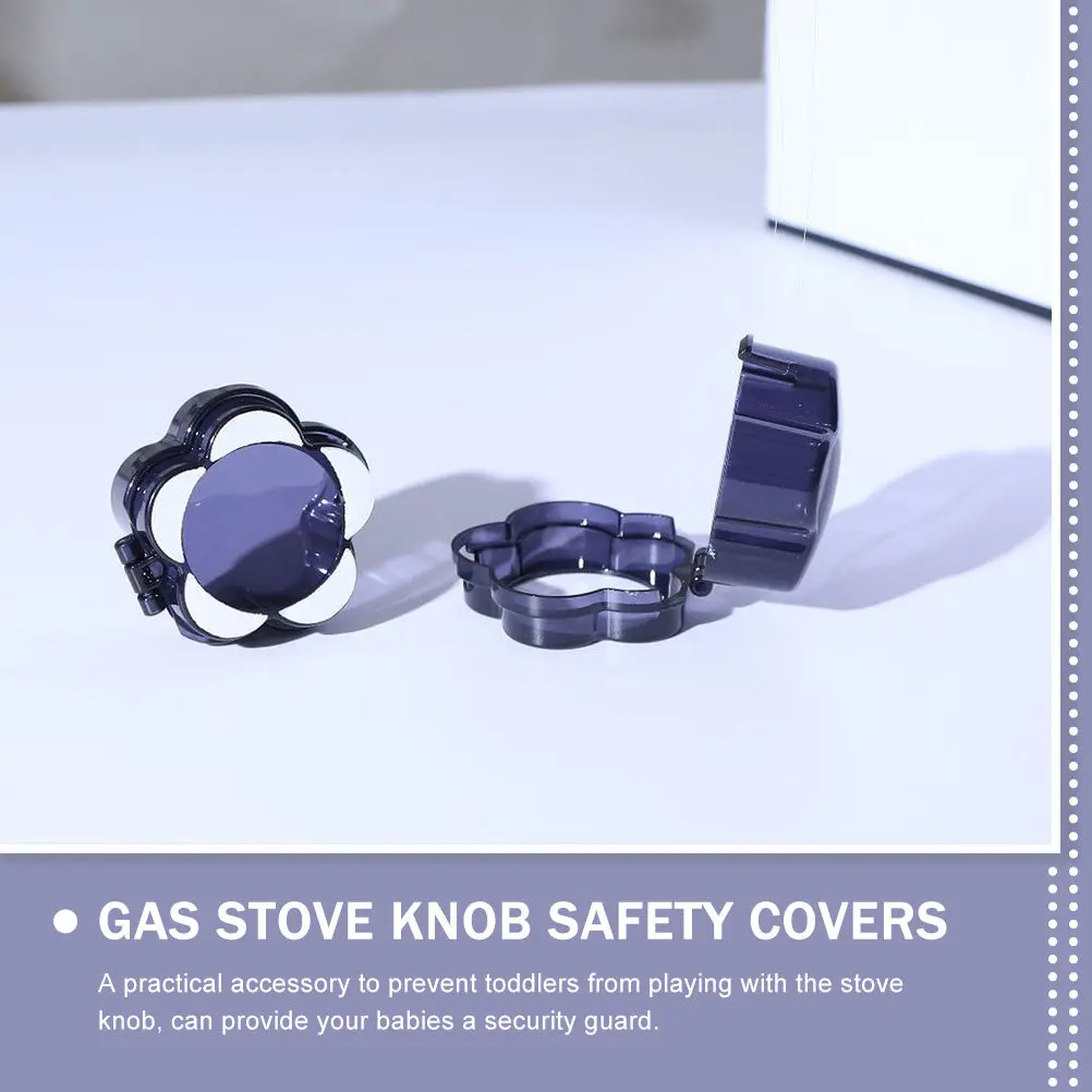 

6Pcs Gas Stove Knob Covers Childproof Stove Guard Reliable Child Safety Covers Oven Knob Protection for Toddlers