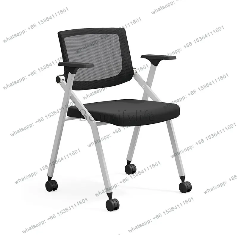 LSLiving Room Sedentary Office Chairs Training Ergonomic Computer Mobile Office Chairs Handrail Swivel Furniture Cadeira Lsdny