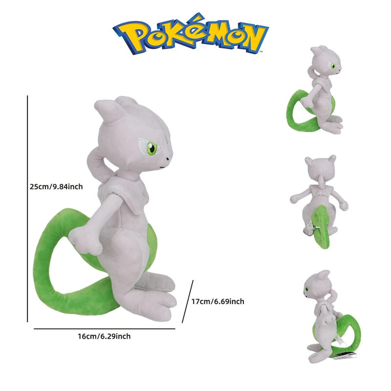 Pikachu Bulbasaur Oshawott Caterpie Gardevoir Oshawott Cyndaquil Plüschtiere Niedliche Anime Gefüllte Cartoon Peluche Puppe Gfit 18-25CM – Detail 33