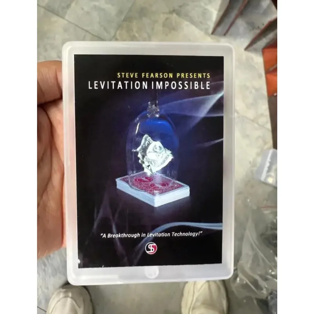 Steve Fearson Levitation Impossible Magic Tricks Card Magic Close Up Illusion Magia Classic Mentalsim