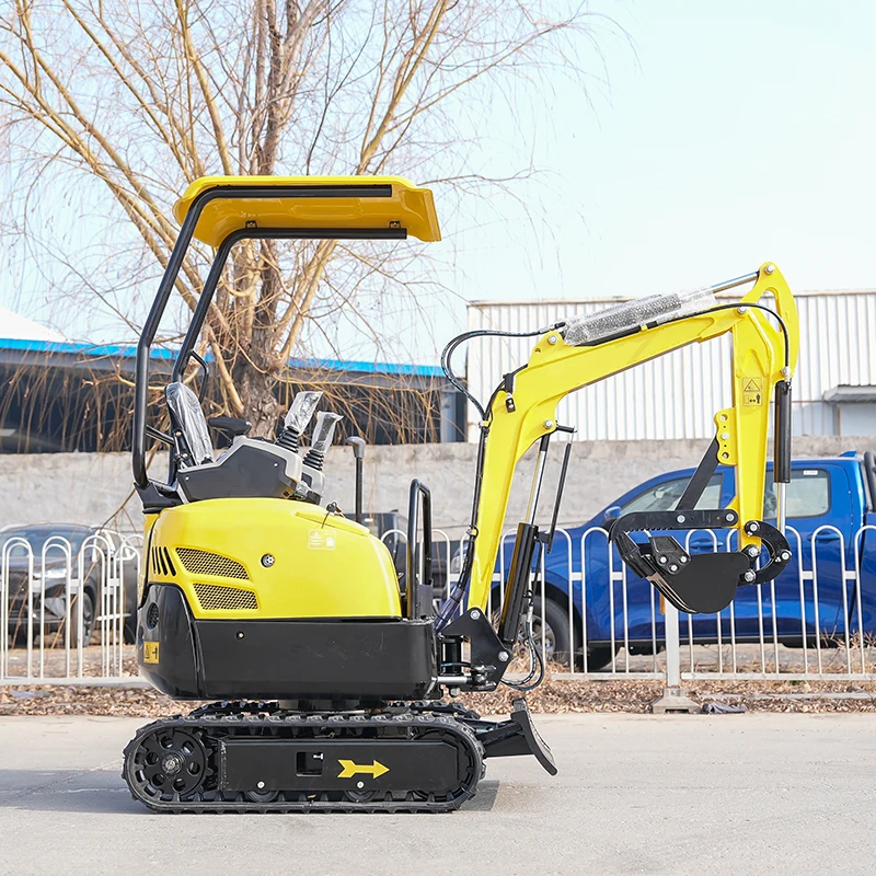 Popular Small Excavator 1.5-ton Mini Excavator Engineering Orchard Reclamation and Crushing Artifact - Image 4