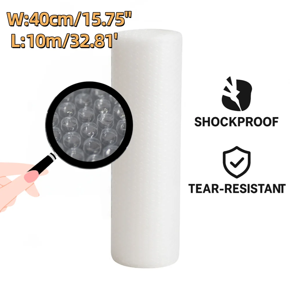40cm x 10m Commercial Grade Bubble Wrap Roll Maximum Density Supreme Protection for Pallet Wrapping Export Logistics Shipping