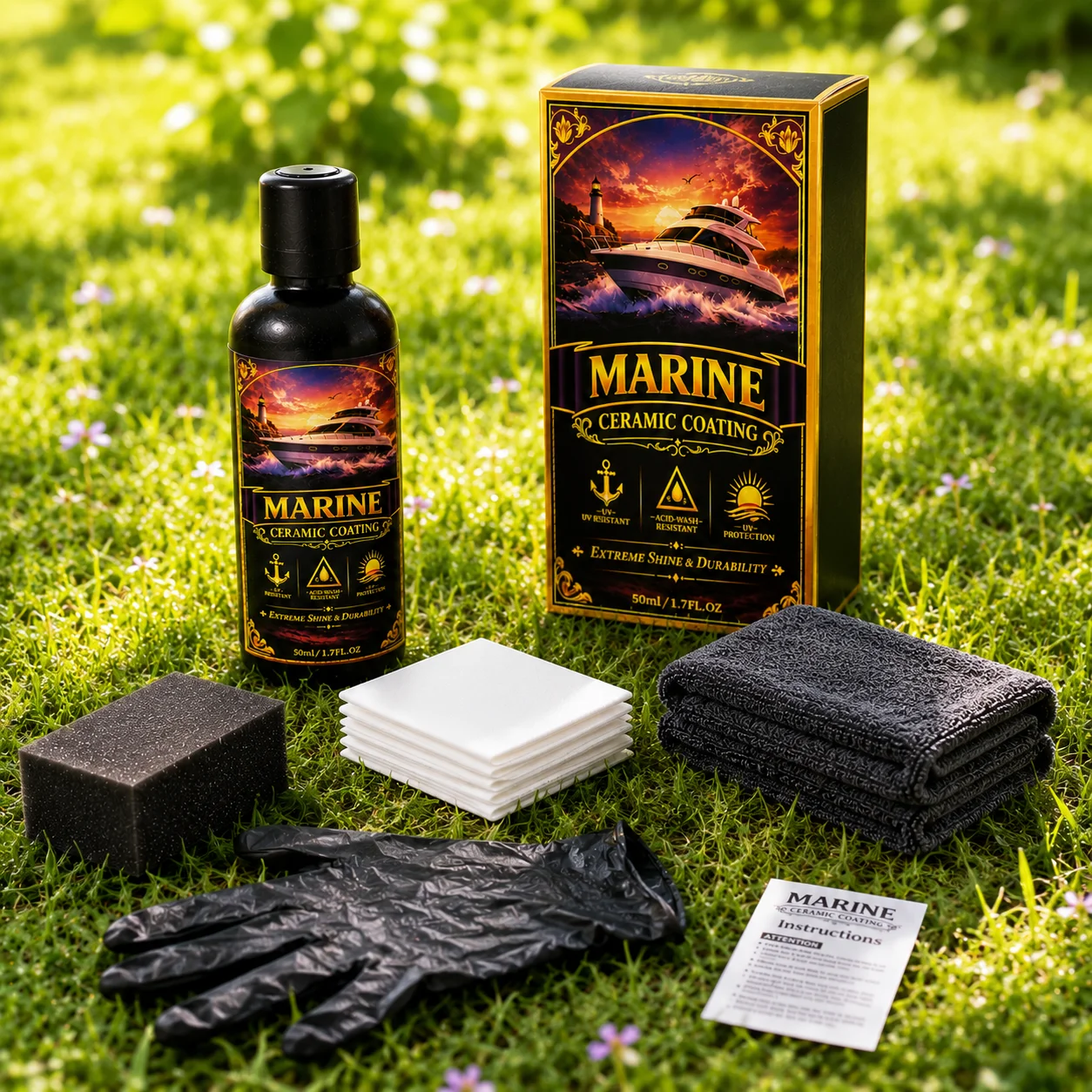 Ceramic Spray Silicon Dioxide Ceramic Coating Spray Professional Grade Protective Sealant Polish for Cars RVs Motorcycles Boats