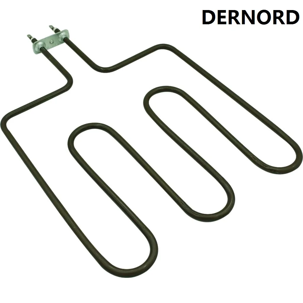 DERNORD Electric Sauna Heating Element 3U Air Heating Element for Stove/Oven/Grill Spare Parts 230V 1500W Dry Oven Heater SUS304