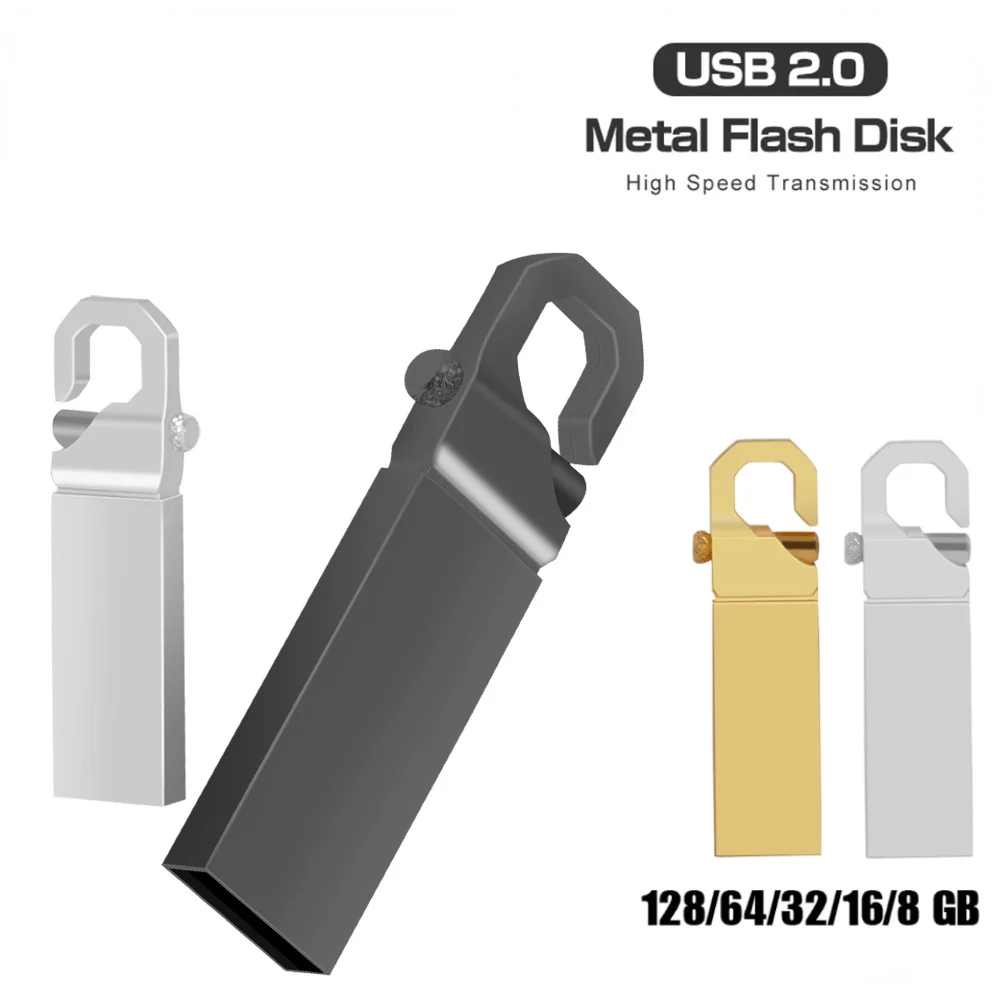 Metalowe dysk Flash Usb 128GB dyski typu flash 4Gb 8Gb 16Gb Pen Drive 32Gb 64Gb cle usb флэш-накопител 2.0 Flash Stick pendrive dysku U