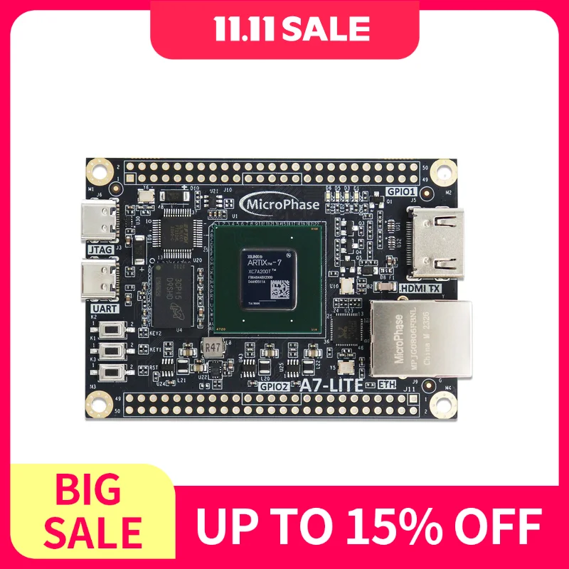 

MicroPhase A7-Lite Xilinx Artix-7 FPGA Demo Board XC7A35T XC7A100T AC7A200T FPGA Development Board Kit Core Borad