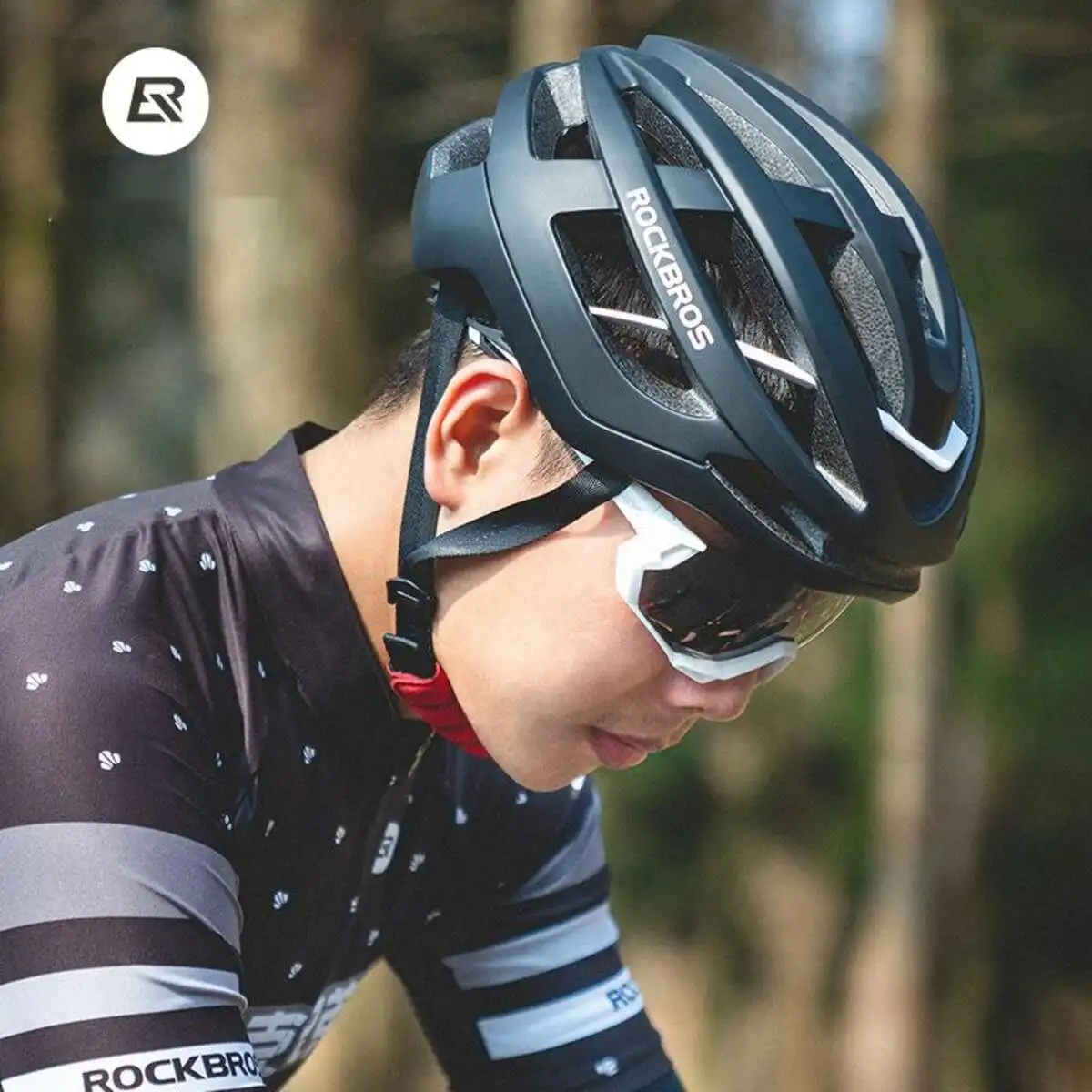 ROCKBROS Bicycle Color Changing Riding for Men Mountainous Road Cycling Equipment Protective Helmets_voghion.com