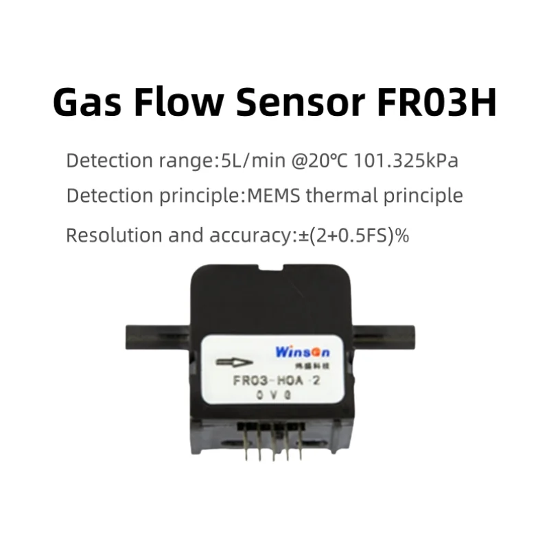 1pcs FRO3H  Gas Flow Sensor Digital IIC or linear analog voltage output
