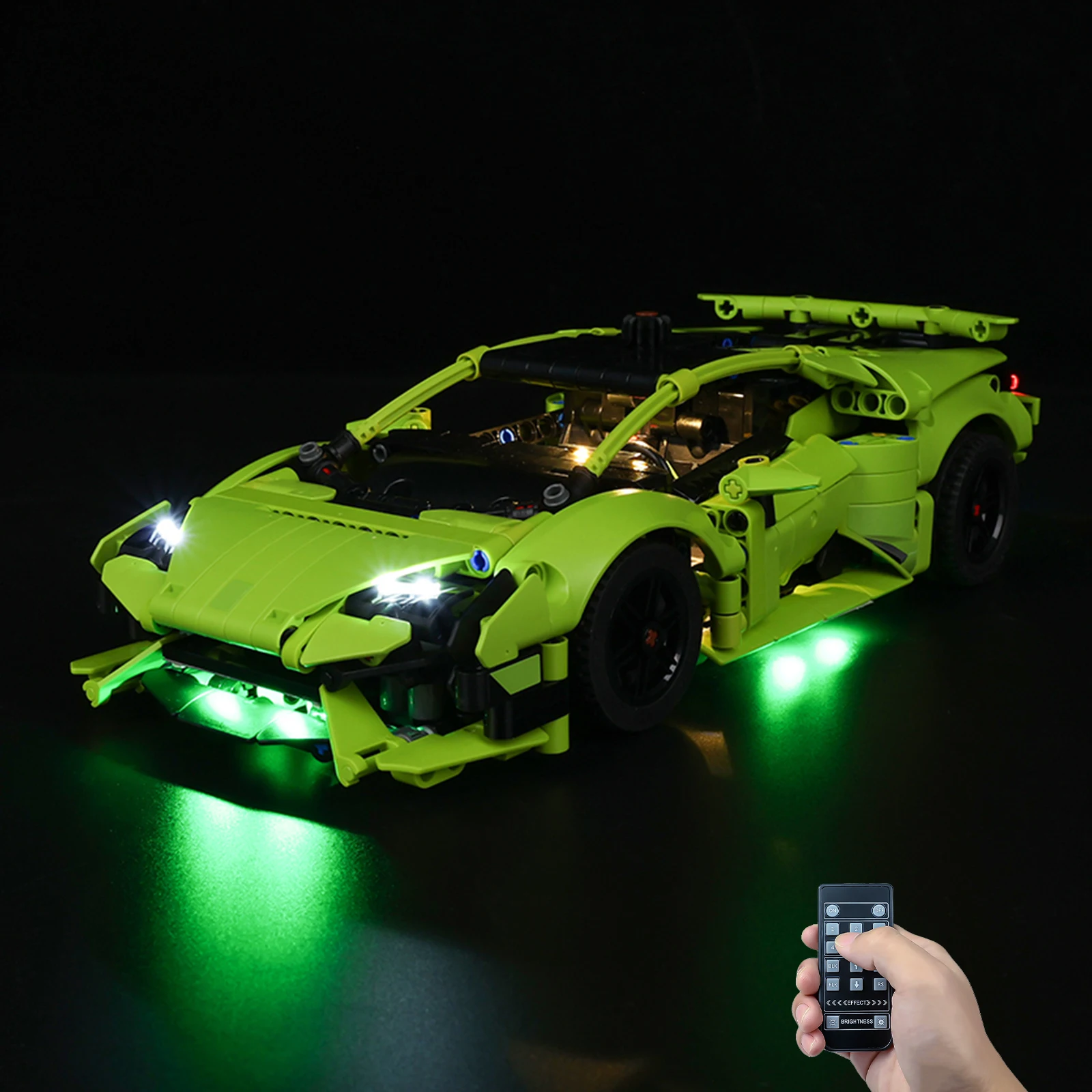 

Комплект светодиодного освещения без модели, подходящий для LEGO Lamborghini Huracán Tecnica 42161 (кроме строительных блоков)