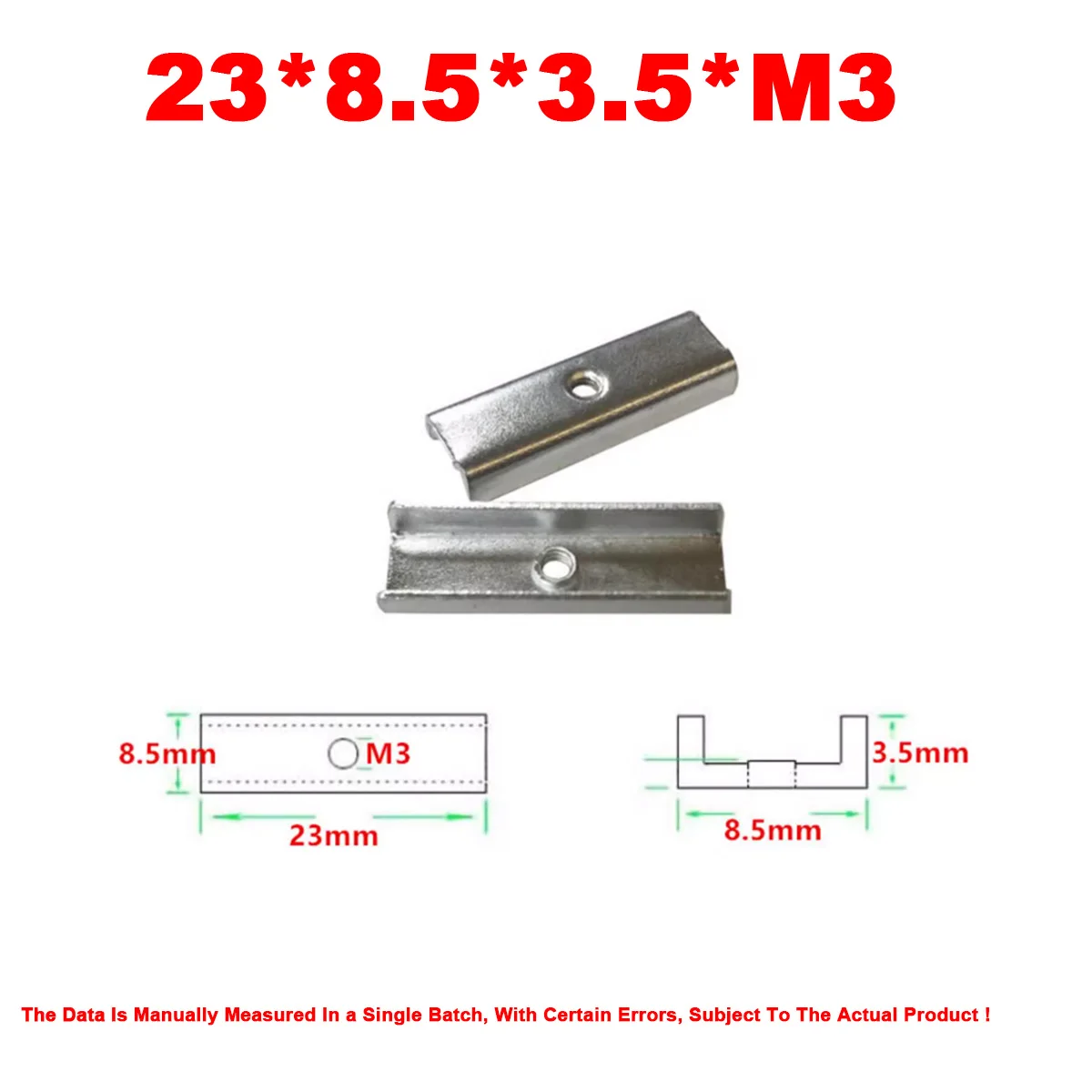 Variant: 20pcs 23X8.5X3.5XM3