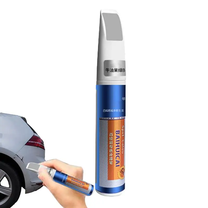 Car Paint Scratch Repair Pen Waterproof Grey Deep Scratch Removal Pen Weather Resistant Car-styling Accessories Space Gray color