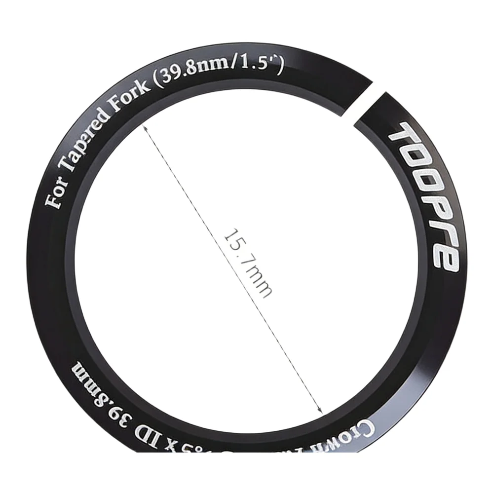 1 5in Steerer Tube Adapter Headtube Reducer Toughened Aluminium Alloy C/D Base Type Seamless Installation Process