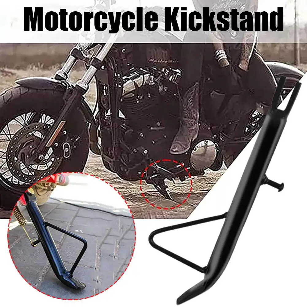 Universal Motorbike Adjustable Kickstand Side Stand Parking Foot Support Tripod Holder For Scooter Electric Dit Pit Bike X1u6