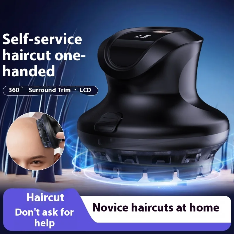 

Full Self-Service Hair Clipper Household Men's Electric Push Scissors Electric Barber Full Body Washed Inch Head Haircut