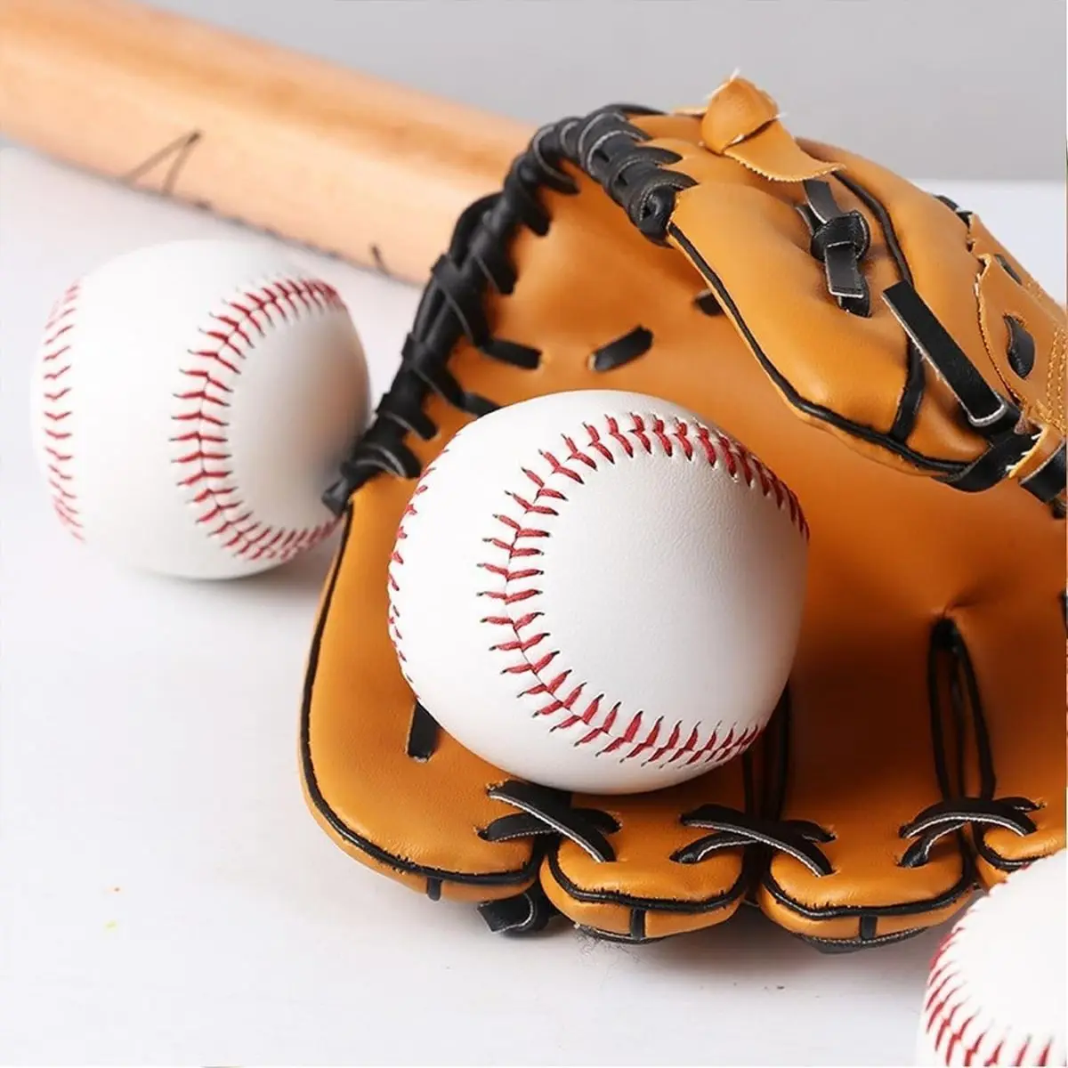 Baseball Ball Official Game for Youth Adult Training Play Hard & Soft Ball Perfect for batting fielding pitching