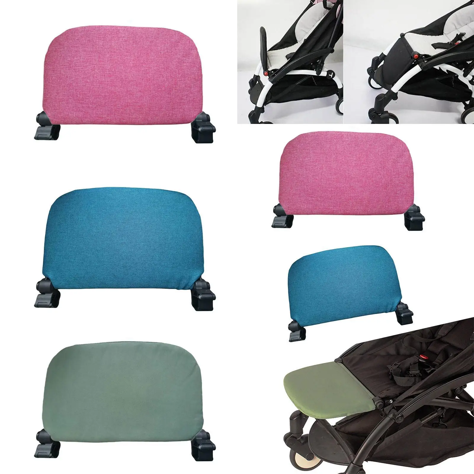 Stroller Footrest Seat Extension Board Universal Removable Stroller Pram Footboard Extended Seat Board Sleeping Extend Board