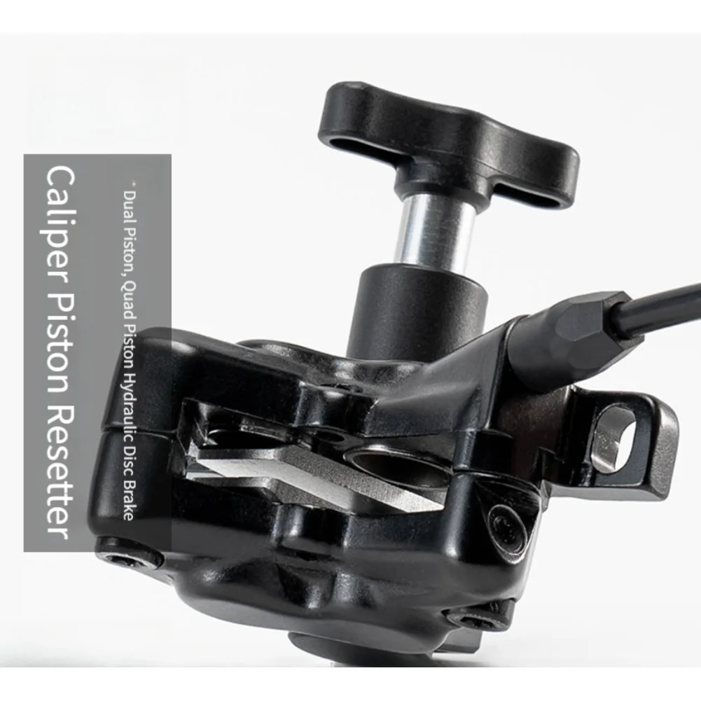 

Easy Operation Brake Reset Tool Bicycle Brake Black Brake Caliper Tool High Carbon Steel Dual-piston Compatible
