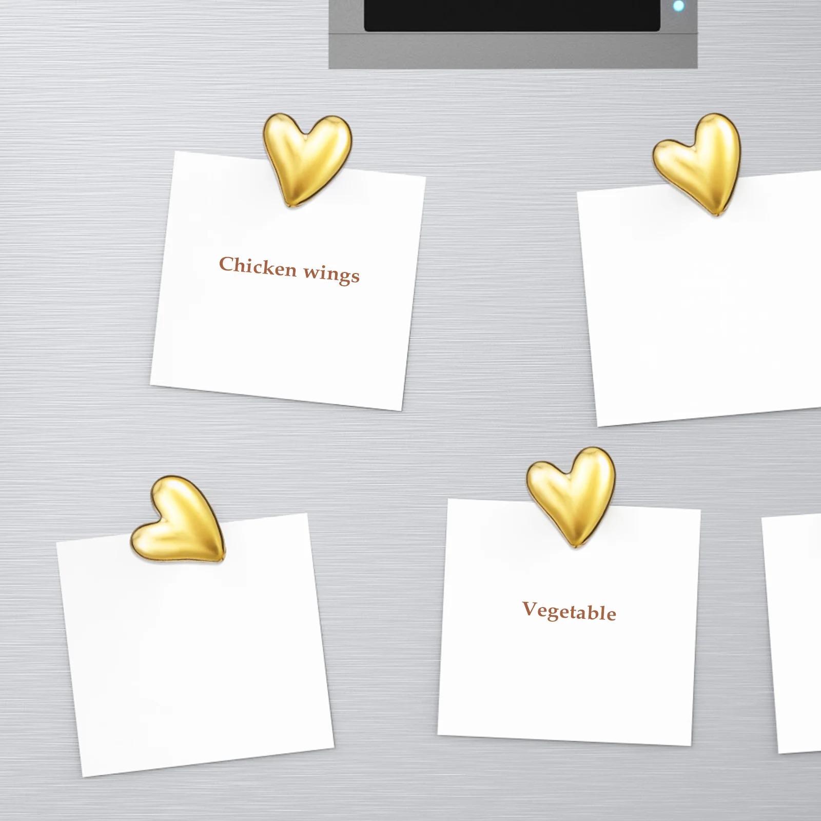 

22pcs Heart Fridge Magnets White Heart-Shaped Refrigerator Magnets Decorative Kitchen Locker Whiteboard Photo Holders Decor