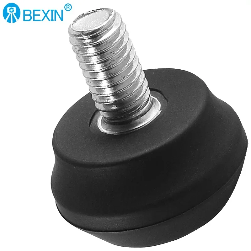 BEIXIN Replacement Parts Universal Anti-Slip Rubber Tripod Foot Spikes with 3/8 inch Thread Tripod Monopod Legs Feet