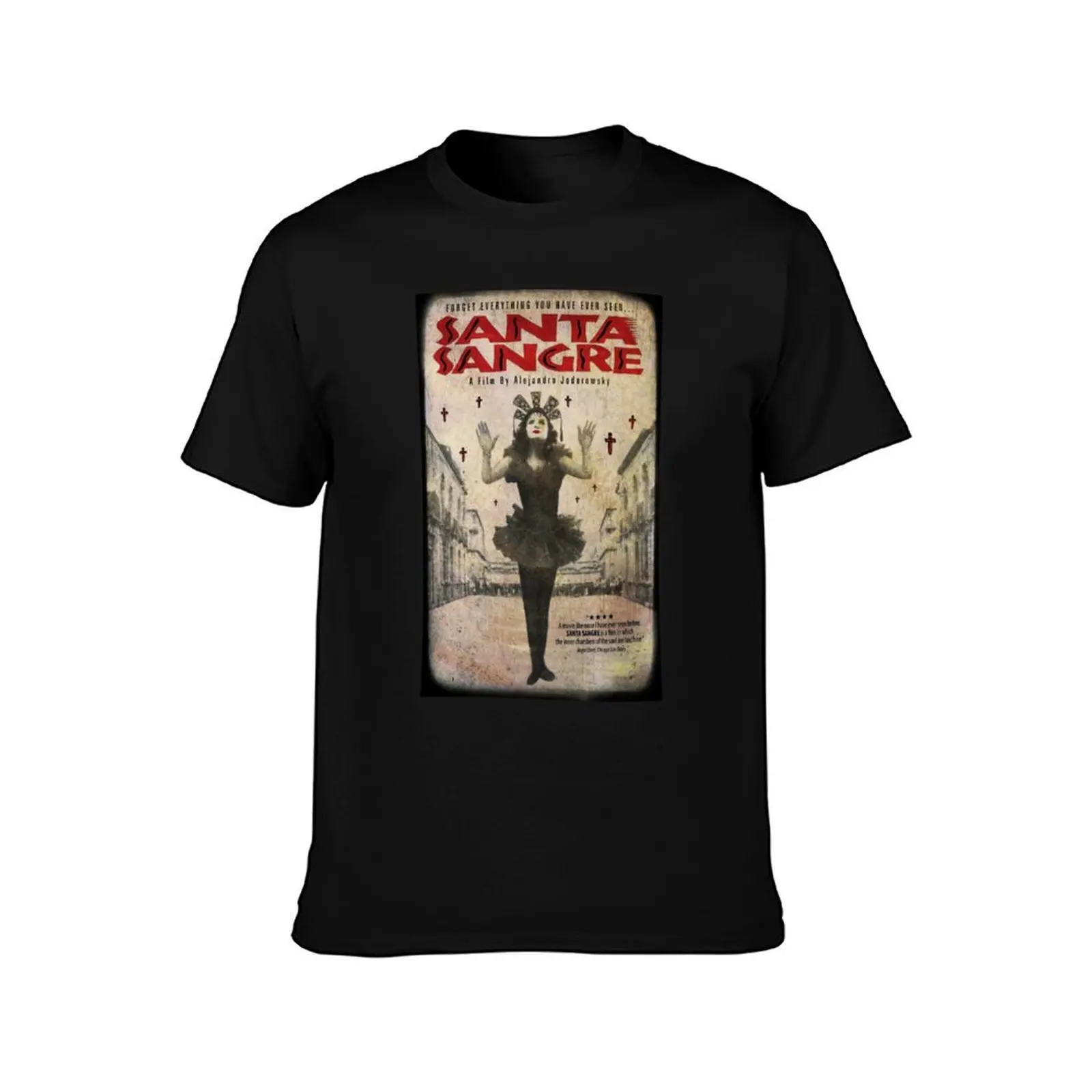 Santa Sangre T-Shirt Soft Casual Short Sleeve Cotton Tee T-Shirt