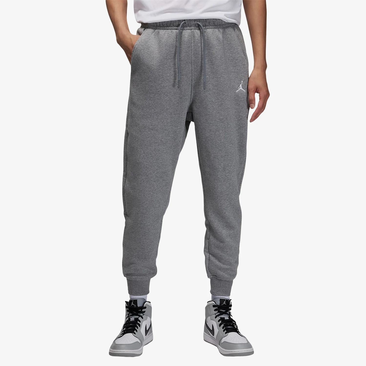 Nike genuine JORDAN men's fleece warm knit sports ankle pants FJ7780-091