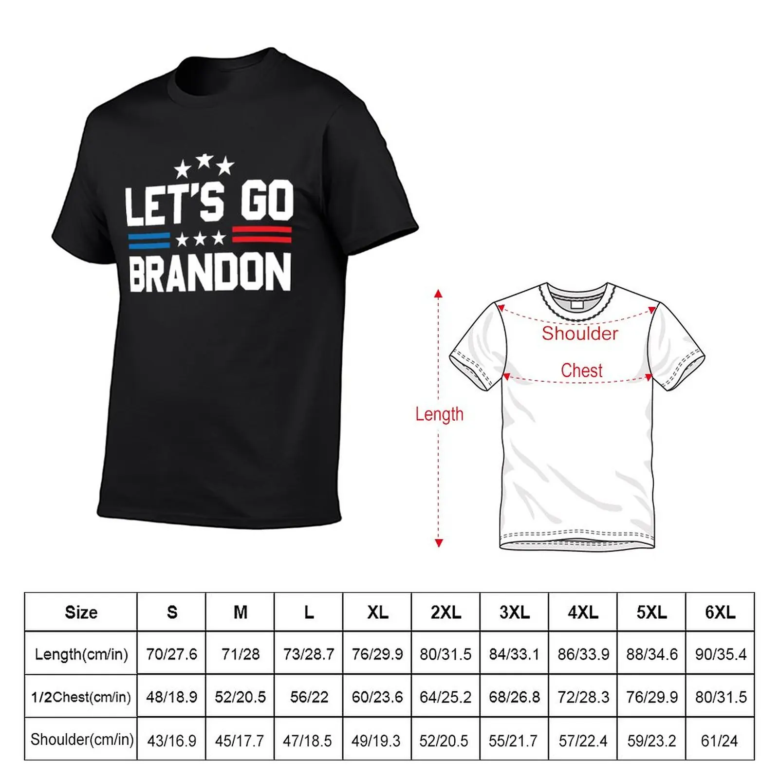 Let's Go Brandon Conservative US Flag T-Shirt vintage boys whites animal prinfor boys summer top fruit of the loom mens t shirts