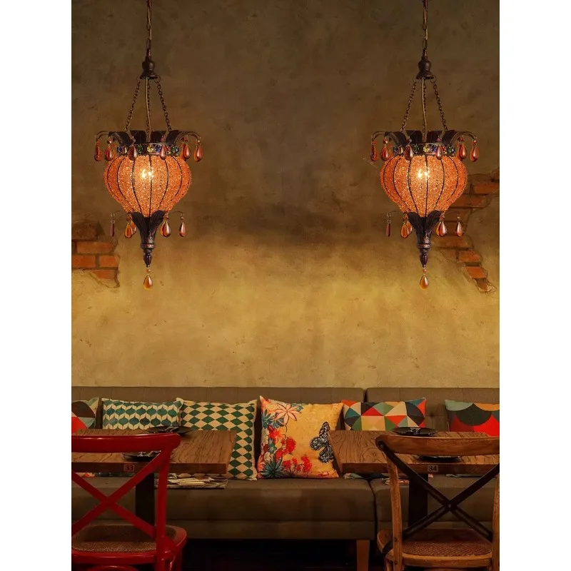 South East Asia style classical lighting, new Chinese restaurant Thai spa massage shop club living room chandelier