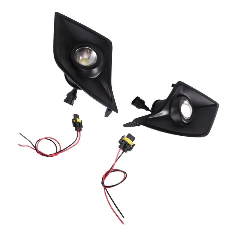 A85E-Fog Lights LED Headlights For Lexus IS200T F-Sport IS250 IS300 IS350 2014-2016 Daytime Running Light Fog Lamp