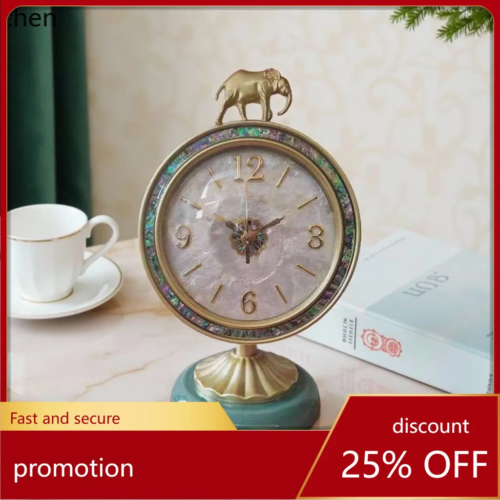 

Zml table clock - new retro style decorative clock for living room